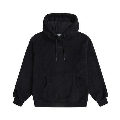Black - Front - Animal Womens-Ladies Fleece Hoodie