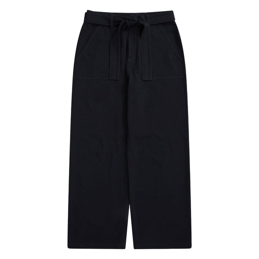 Navy - Front - Animal Womens-Ladies High Waist Straight Leg Trousers