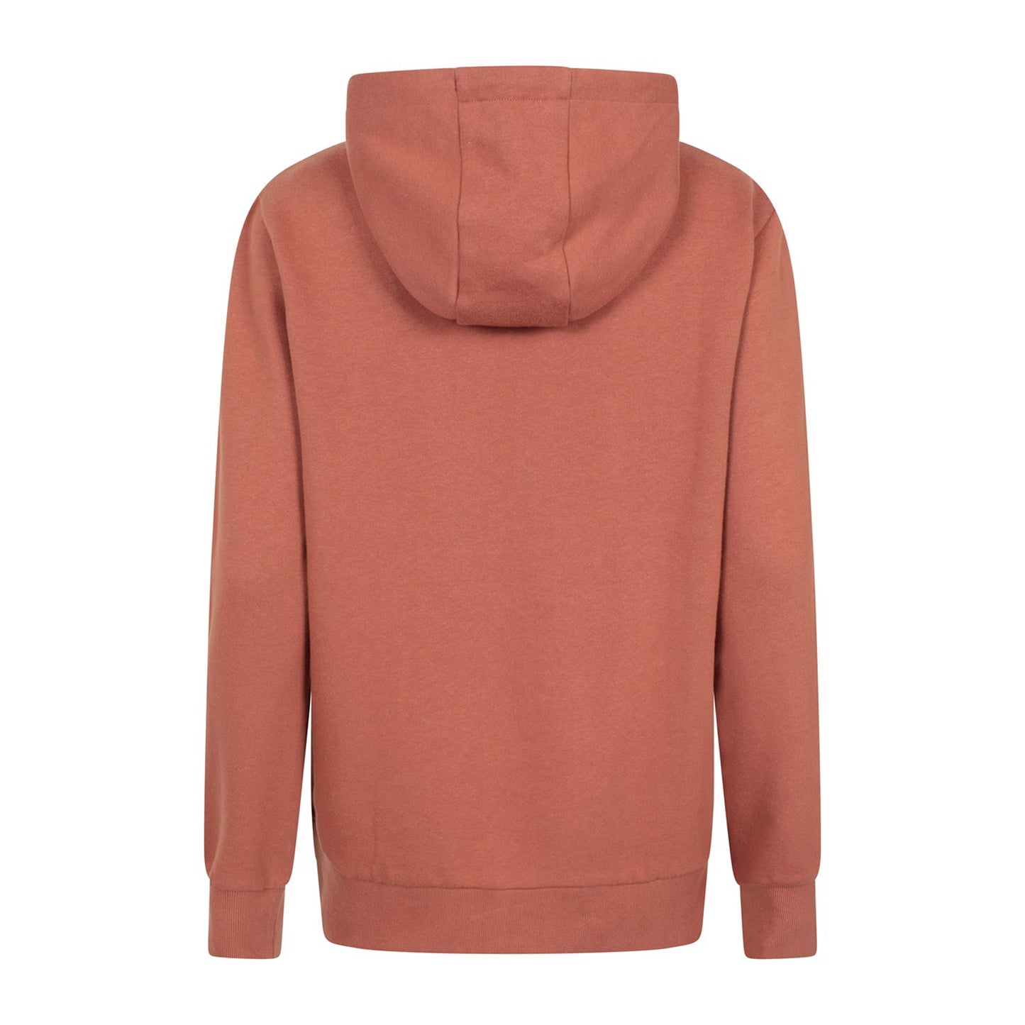 Rust - Back - Mountain Warehouse Womens-Ladies Spirit Of Adventure Printed Hoodie