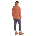 Rust - Pack Shot - Mountain Warehouse Womens-Ladies Spirit Of Adventure Printed Hoodie