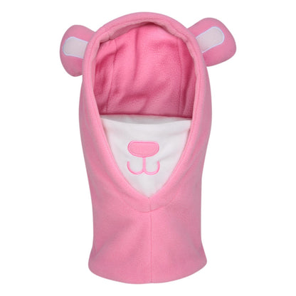 Pink - Front - Mountain Warehouse Character Microfleece Balaclava