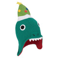 Green - Lifestyle - Mountain Warehouse Childrens-Kids Fleece Lined Christmas Winter Hat