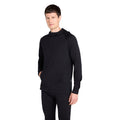 Black - Front - Animal Mens Merino Wool Hoodie