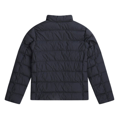 Black - Back - Animal Mens Lightweight Packable Down Jacket
