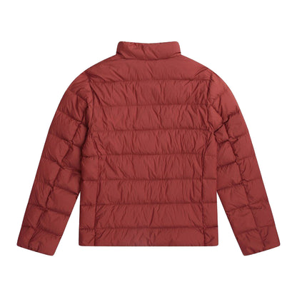 Red - Back - Animal Mens Lightweight Packable Down Jacket