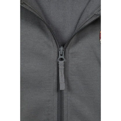 Charcoal - Side - Mountain Warehouse Childrens-Kids Sunset Mountain Full Zip Hoodie