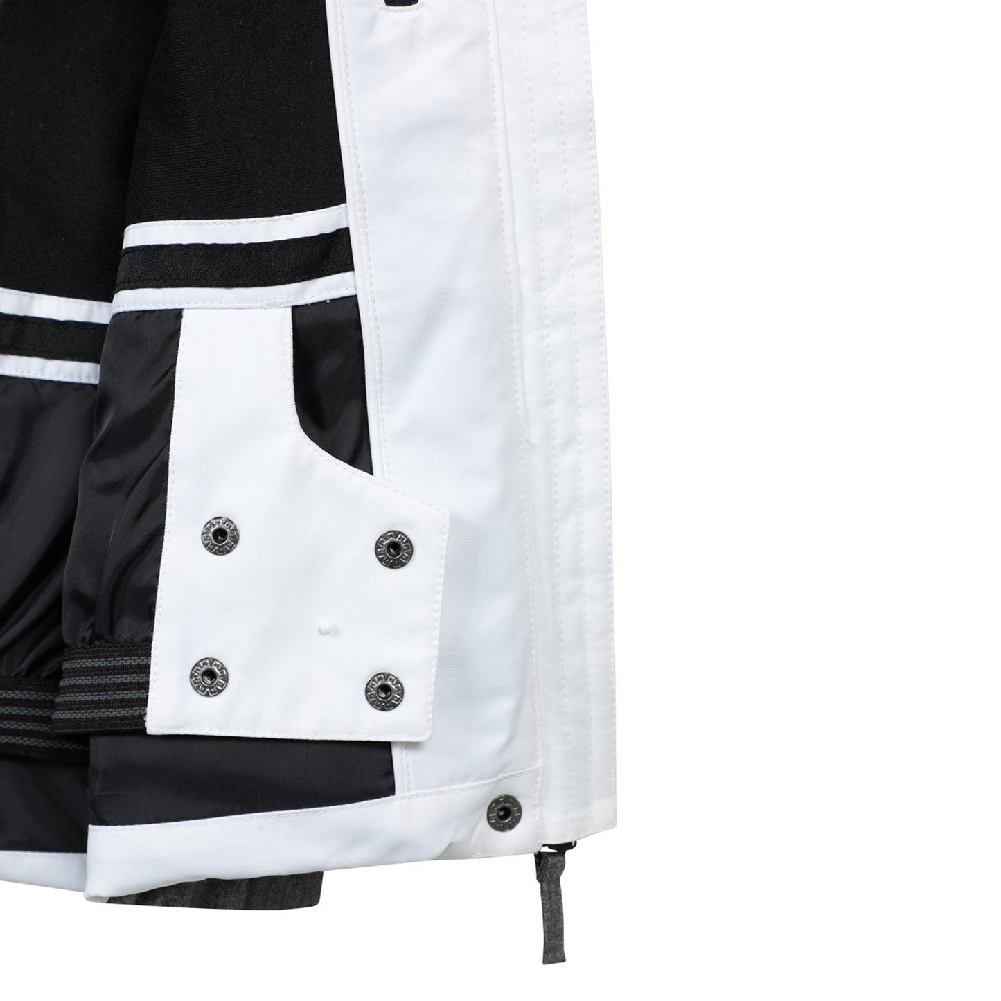 White - Lifestyle - Mountain Warehouse Childrens-Kids Pyrenees Padded Ski Jacket