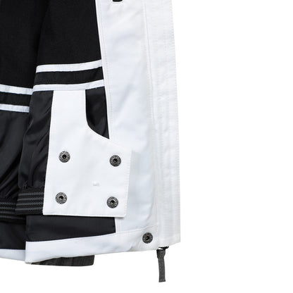 White - Lifestyle - Mountain Warehouse Childrens-Kids Pyrenees Padded Ski Jacket