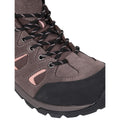Grey - Close up - Mountain Warehouse Womens-Ladies Vertex Suede Waterproof Walking Boots