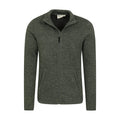 Green - Lifestyle - Mountain Warehouse Mens Idris III Full Zip Fleece Jacket