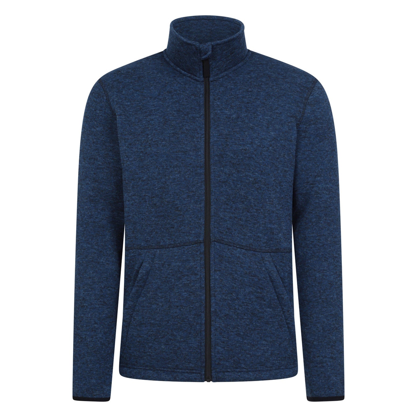 Navy - Front - Mountain Warehouse Mens Idris III Full Zip Fleece Jacket