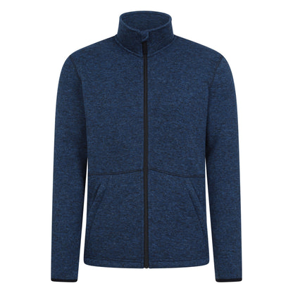 Navy - Front - Mountain Warehouse Mens Idris III Full Zip Fleece Jacket