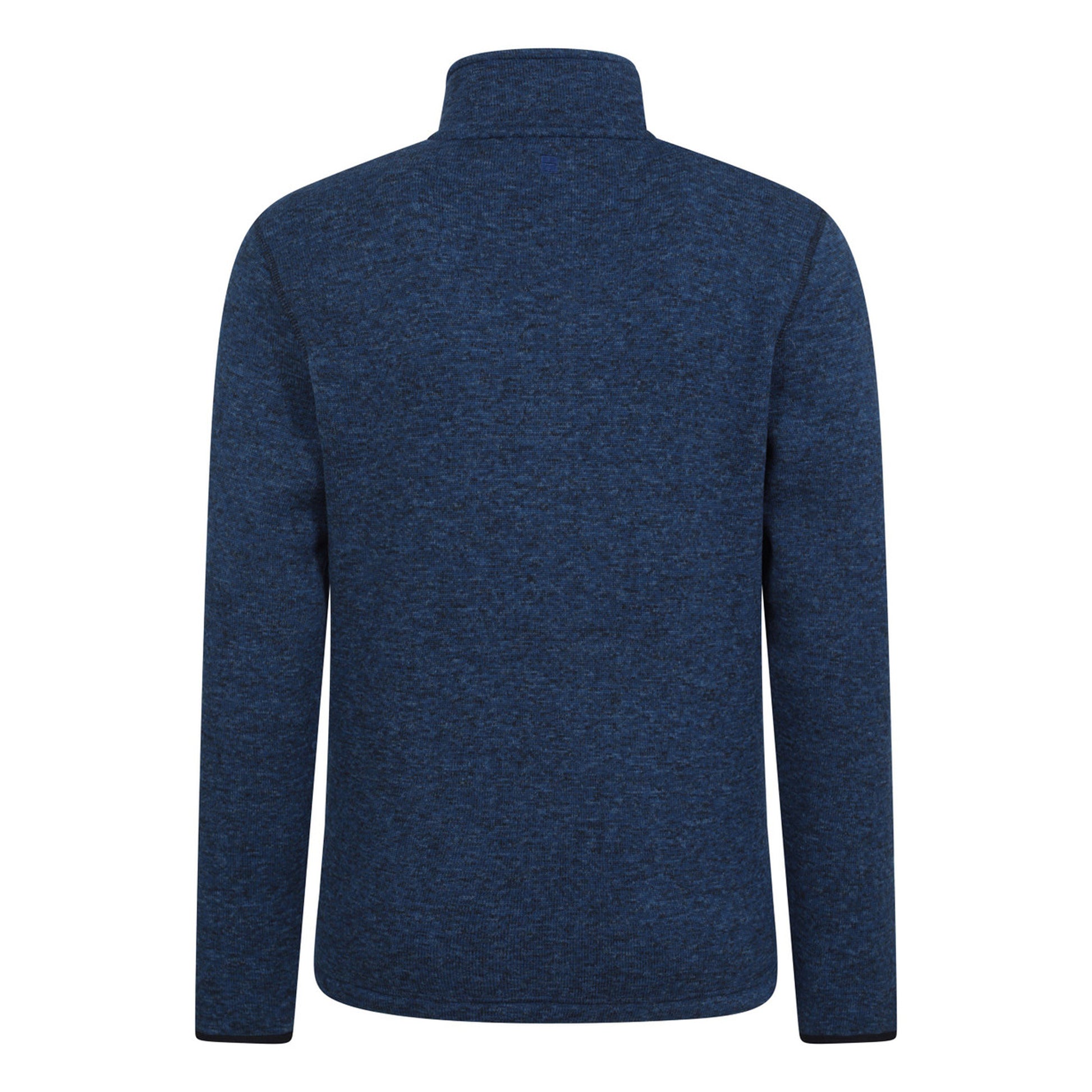 Navy - Side - Mountain Warehouse Mens Idris III Full Zip Fleece Jacket