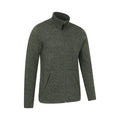 Green - Back - Mountain Warehouse Mens Idris III Full Zip Fleece Jacket