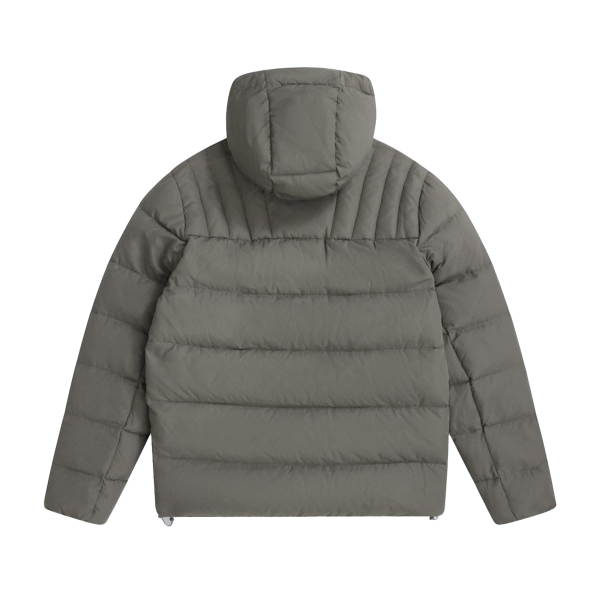 Dark Khaki - Back - Animal Mens Tech Down Midweight Jacket