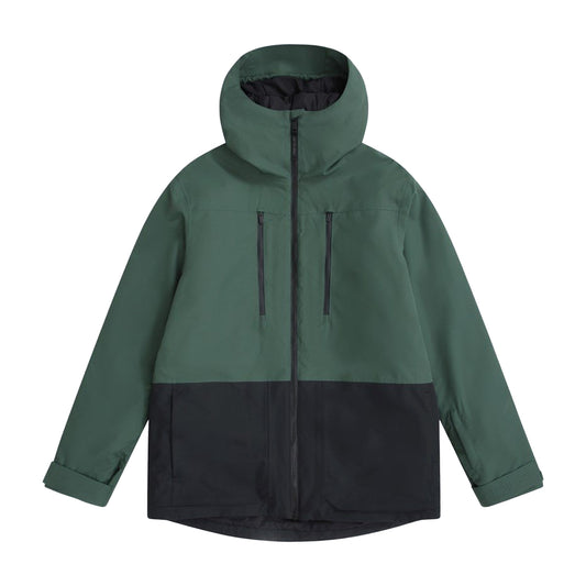 Green - Front - Mountain Warehouse Mens Zephyr Snowboarding Jacket