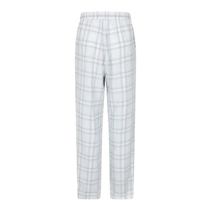 Grey - Back - Mountain Warehouse Womens-Ladies Flannel Lounge Pants