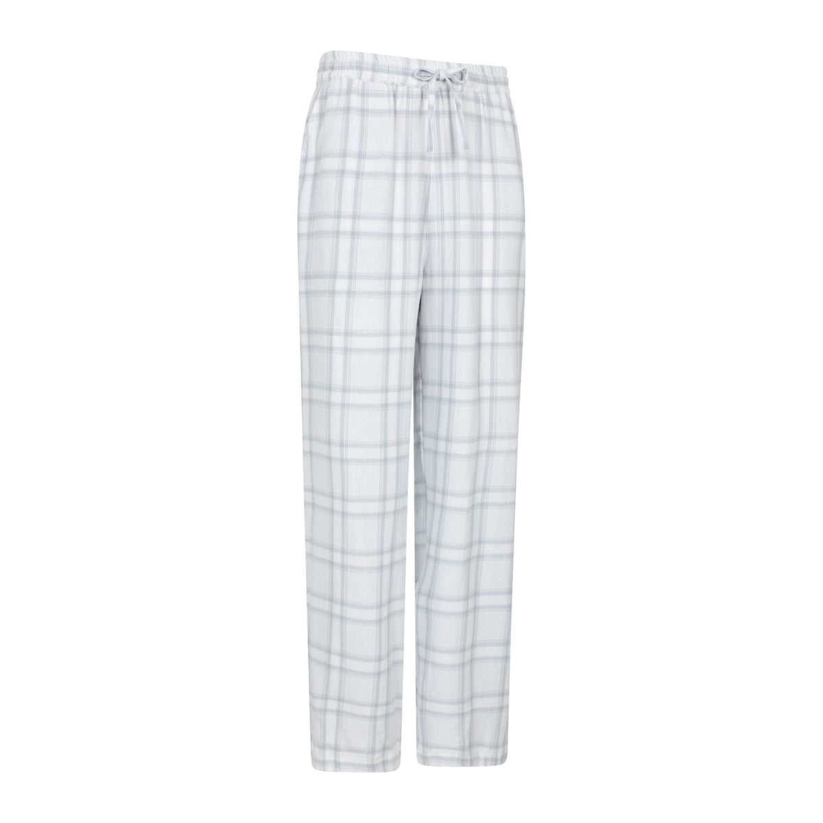Grey - Side - Mountain Warehouse Womens-Ladies Flannel Lounge Pants
