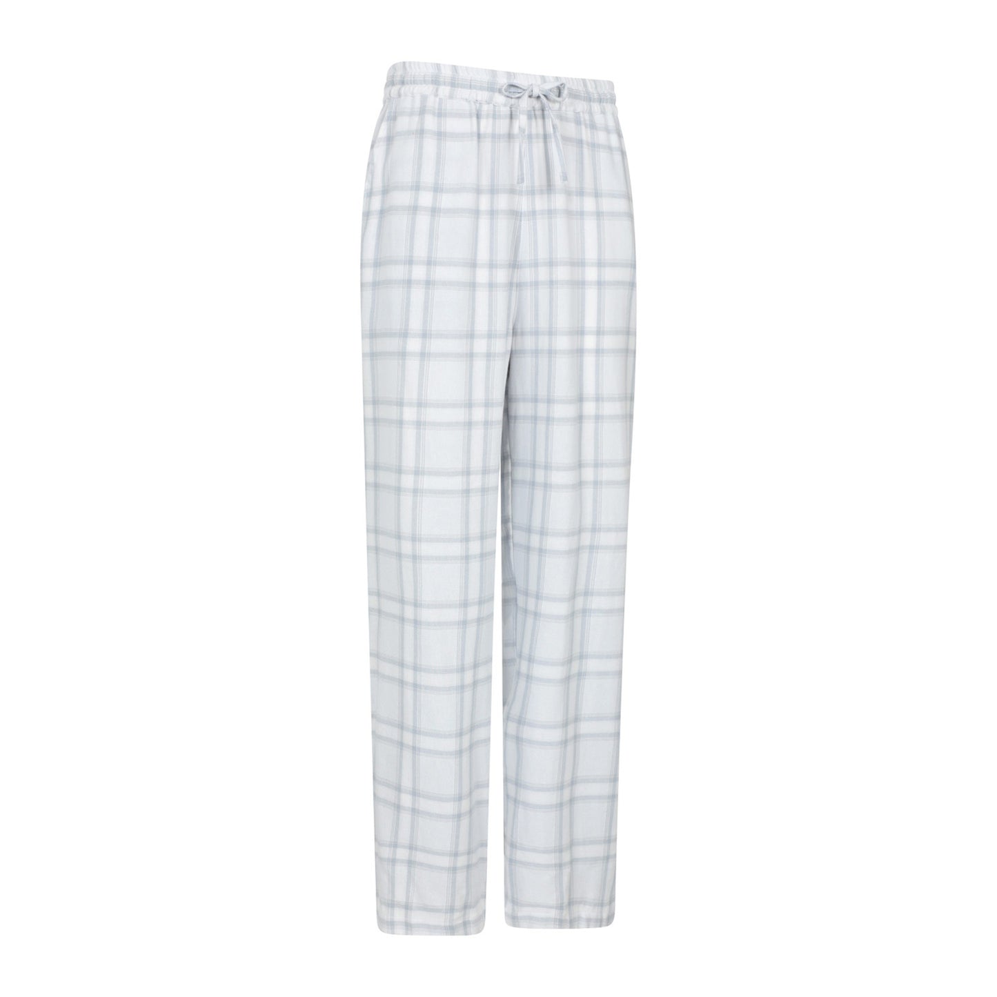 Grey - Side - Mountain Warehouse Womens-Ladies Flannel Lounge Pants
