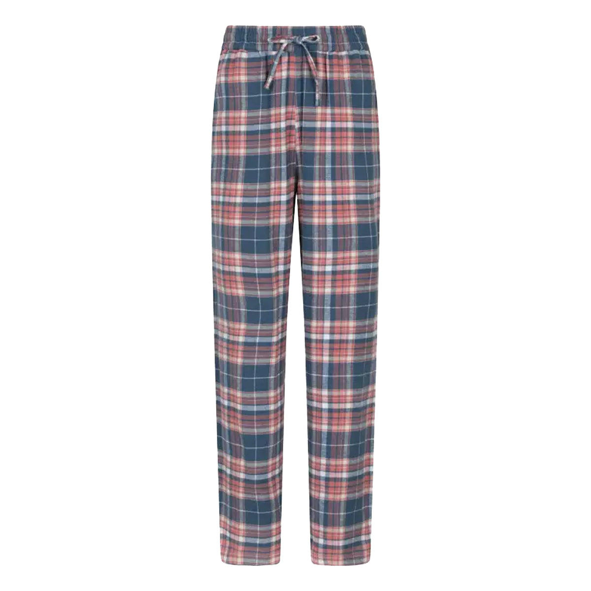 Navy - Front - Mountain Warehouse Womens-Ladies Flannel Lounge Pants