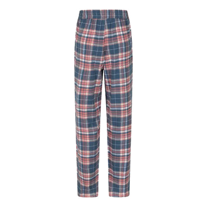 Navy - Back - Mountain Warehouse Womens-Ladies Flannel Lounge Pants