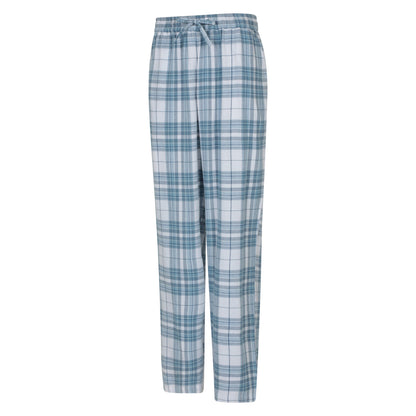 Blue - Lifestyle - Mountain Warehouse Womens-Ladies Flannel Lounge Pants