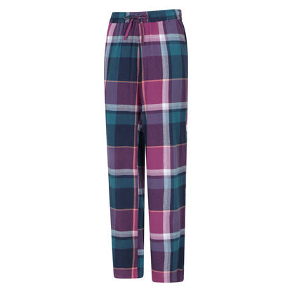 Dark Purple - Lifestyle - Mountain Warehouse Womens-Ladies Flannel Lounge Pants