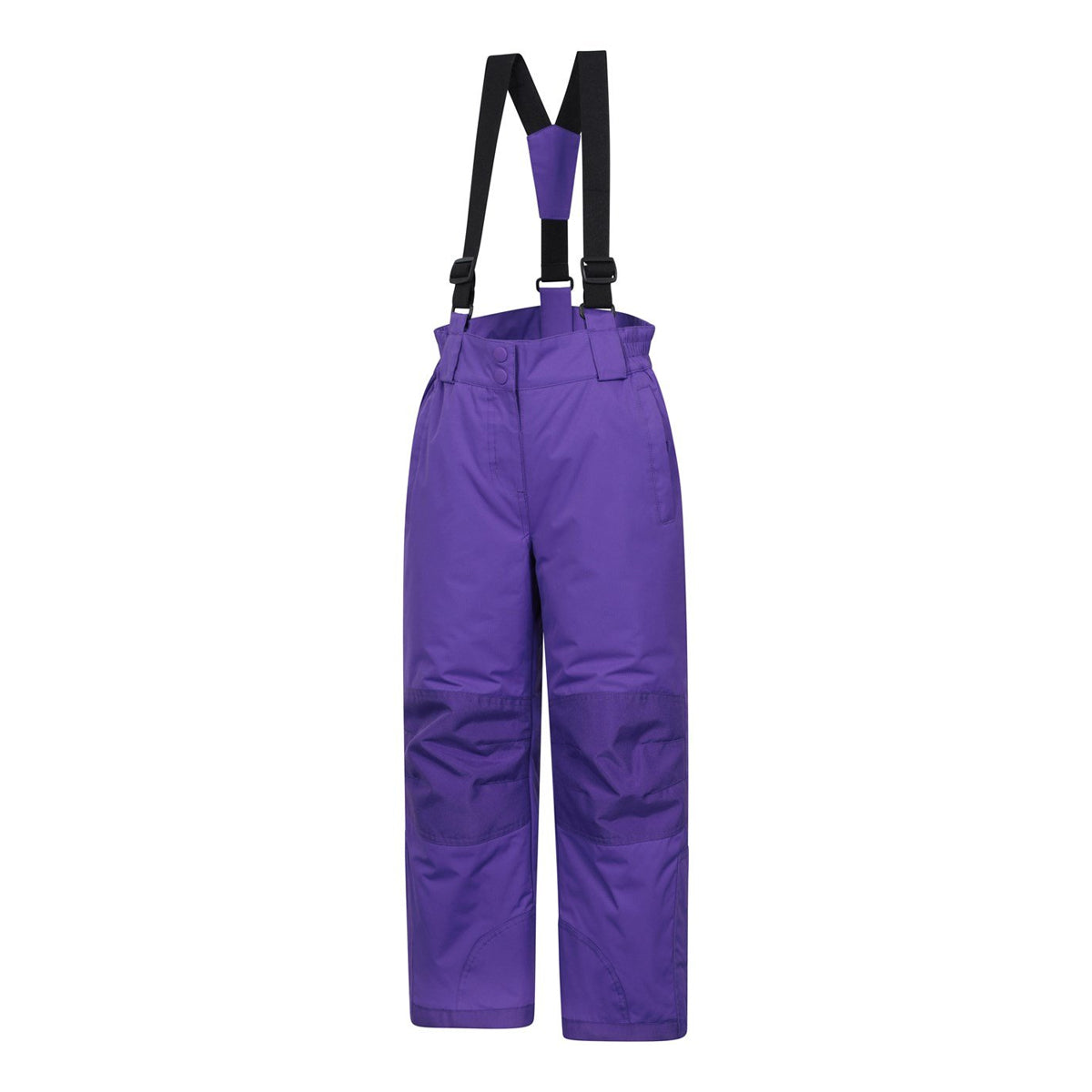 Purple - Side - Mountain Warehouse Childrens-Kids Honey Ski Trousers