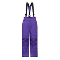 Purple - Front - Mountain Warehouse Childrens-Kids Honey Ski Trousers
