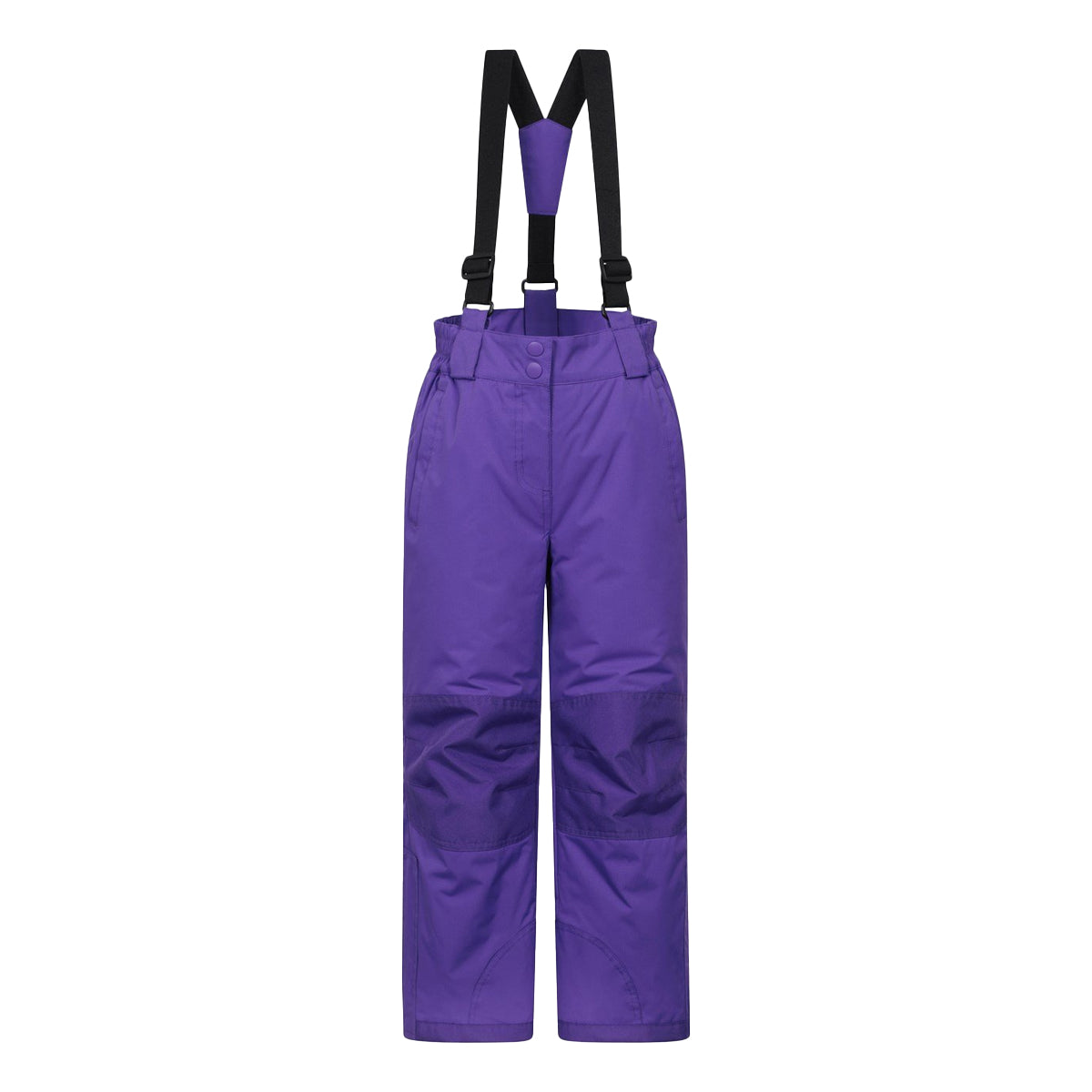 Purple - Front - Mountain Warehouse Childrens-Kids Honey Ski Trousers