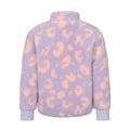 Pink - Back - Mountain Warehouse Childrens-Kids Wren Borg Fleece Jacket