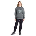 Dark Khaki - Pack Shot - Mountain Warehouse Womens-Ladies Mountain Ring Regular Hoodie