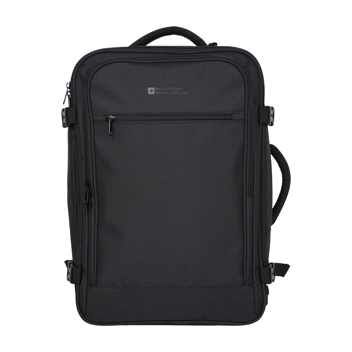 Black - Front - Mountain Warehouse Essentials 40L Cabin Bag