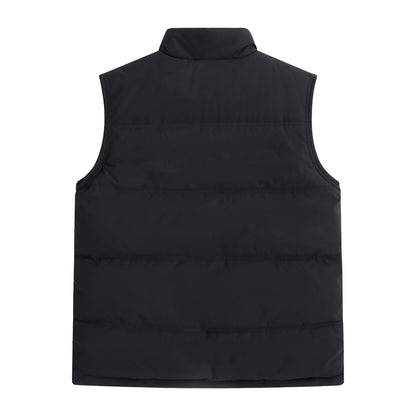 Black - Back - Animal Mens Fistral Padded Gilet