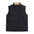 Black - Front - Animal Mens Fistral Padded Gilet