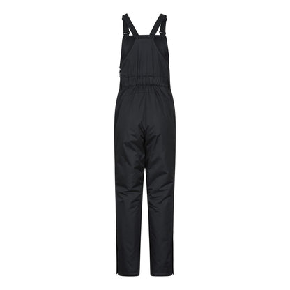 Black - Back - Mountain Warehouse Womens-Ladies Moon Bib Front Ski Trousers