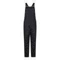 Black - Front - Mountain Warehouse Womens-Ladies Moon Bib Front Ski Trousers
