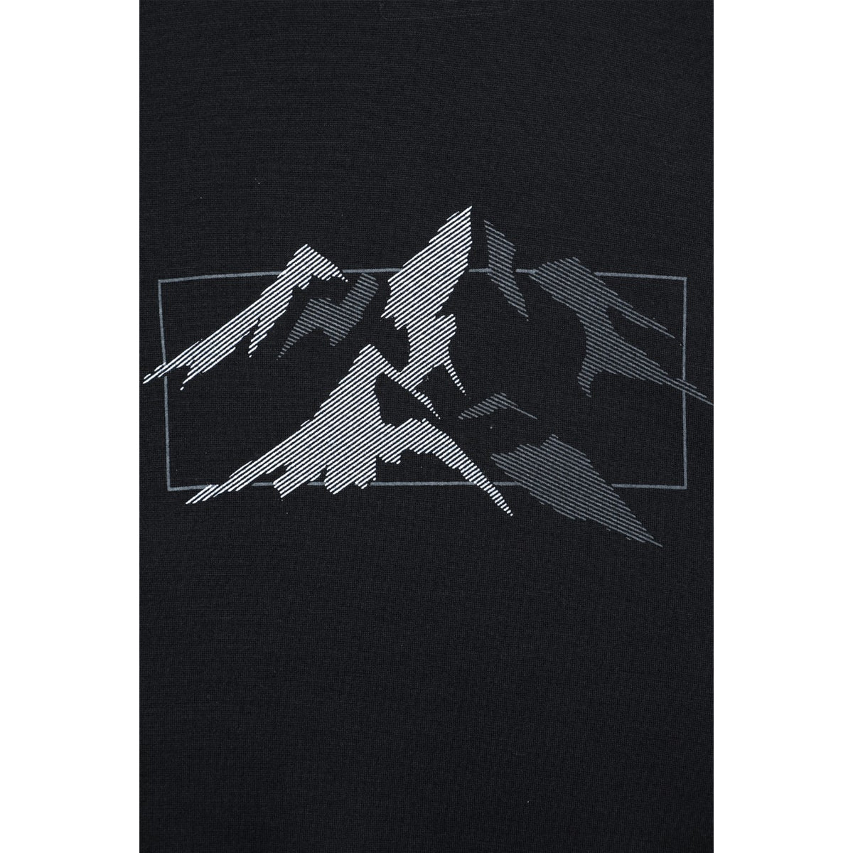 Black - Pack Shot - Mountain Warehouse Unisex Adult Quest Merino Wool Long-Sleeved Thermal Top