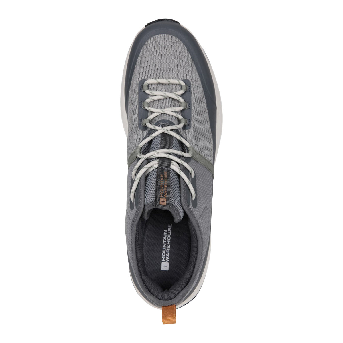 Dark Grey - Pack Shot - Mountain Warehouse Mens Expedite Waterproof Active Fit Shoes