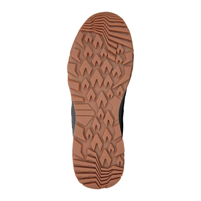 Grey - Close up - Mountain Warehouse Mens Route Suede Waterproof Outdoor Walking Shoes