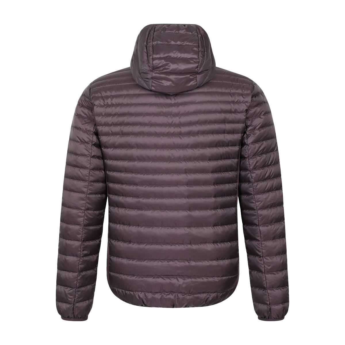 Dark Brown - Back - Mountain Warehouse Mens Hybrid Extreme Featherweight Down Filled Hooded Jacket
