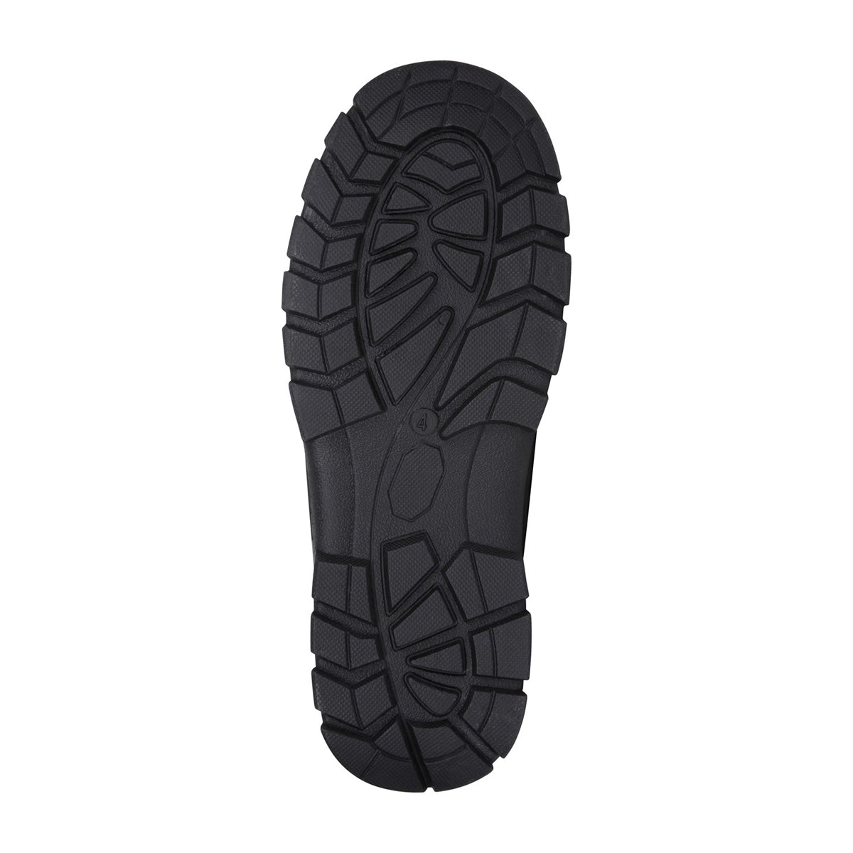 Black - Pack Shot - Mountain Warehouse Childrens-Kids Leather Waterproof Borg Lined Snow Boots