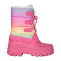 Pink - Side - Mountain Warehouse Childrens-Kids Calgary Snow Boots