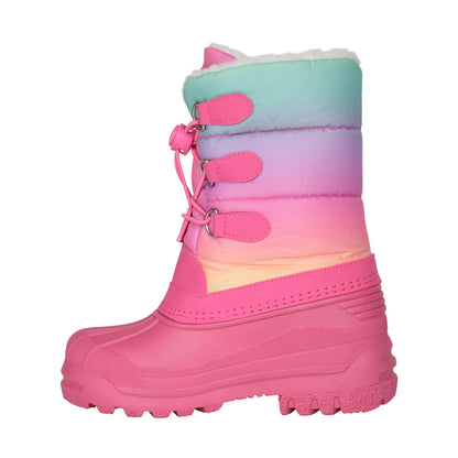Pink - Lifestyle - Mountain Warehouse Childrens-Kids Calgary Snow Boots