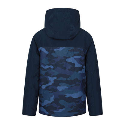 Black - Back - Mountain Warehouse Childrens-Kids Vortex Extreme Waterproof Ski Jacket & Trousers