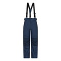 Navy - Lifestyle - Mountain Warehouse Childrens-Kids Vortex Extreme Waterproof Ski Jacket & Trousers