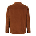 Tan - Back - Mountain Warehouse Mens Chiswick Borg Lined Corded Shirt