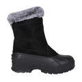 Black - Lifestyle - Mountain Warehouse Womens-Ladies Snowdrift Suede Faux Fur Lined Snow Boots