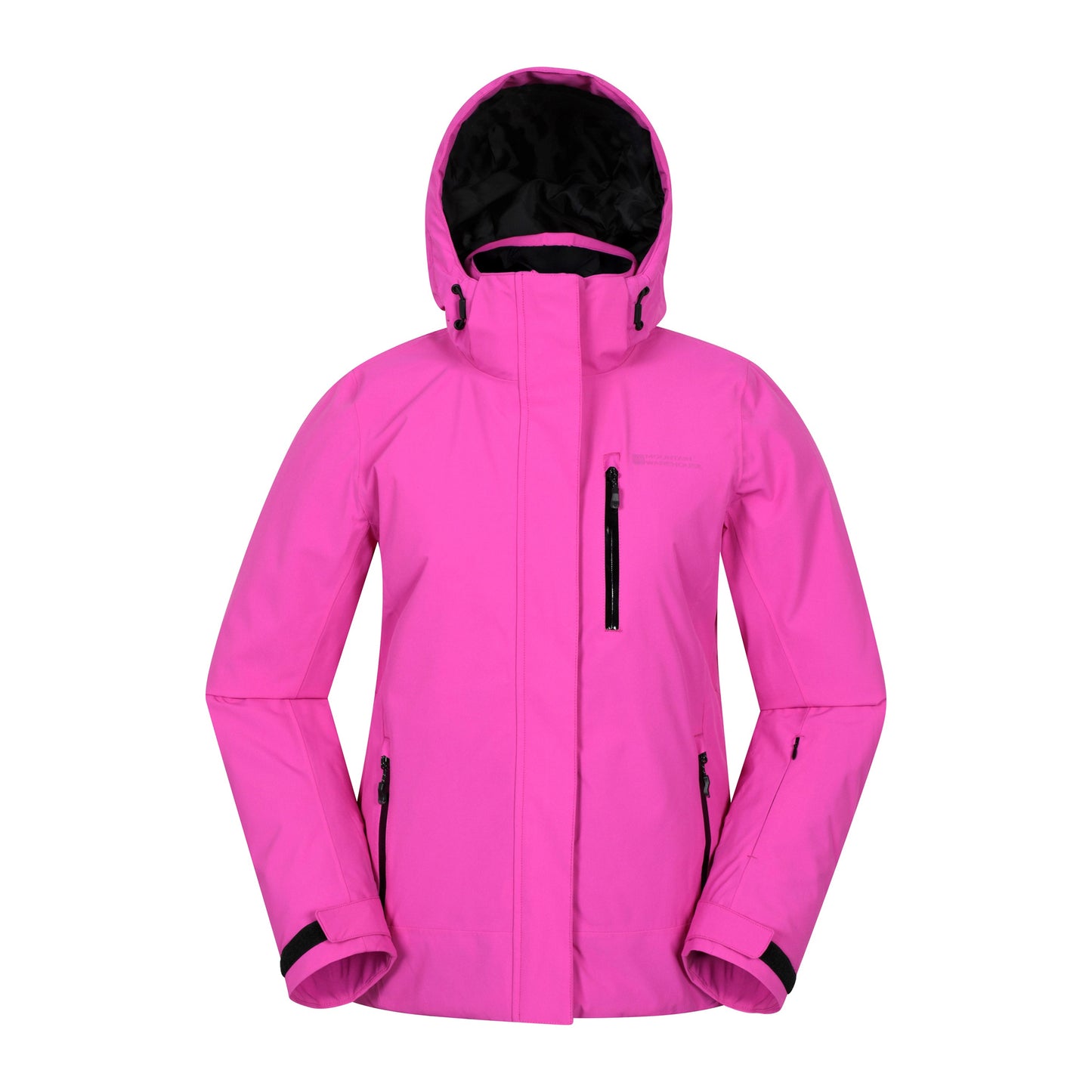 Bright Pink - Front - Mountain Warehouse Womens-Ladies Aspen Waterproof Ski Jacket