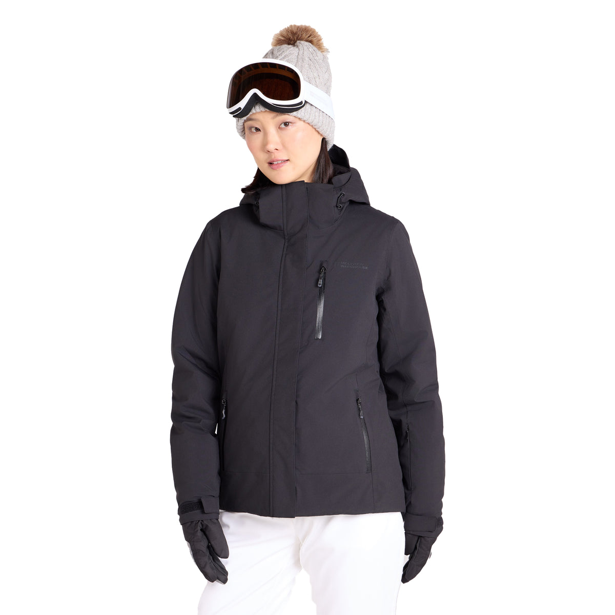 Pink - Front - Mountain Warehouse Womens-Ladies Aspen Waterproof Ski Jacket